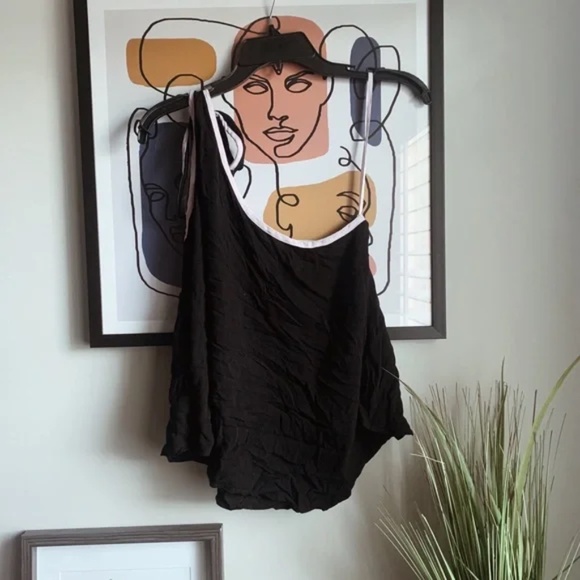 FREE PEOPLE ONE SLEEVE TOP - Picture 1 of 3